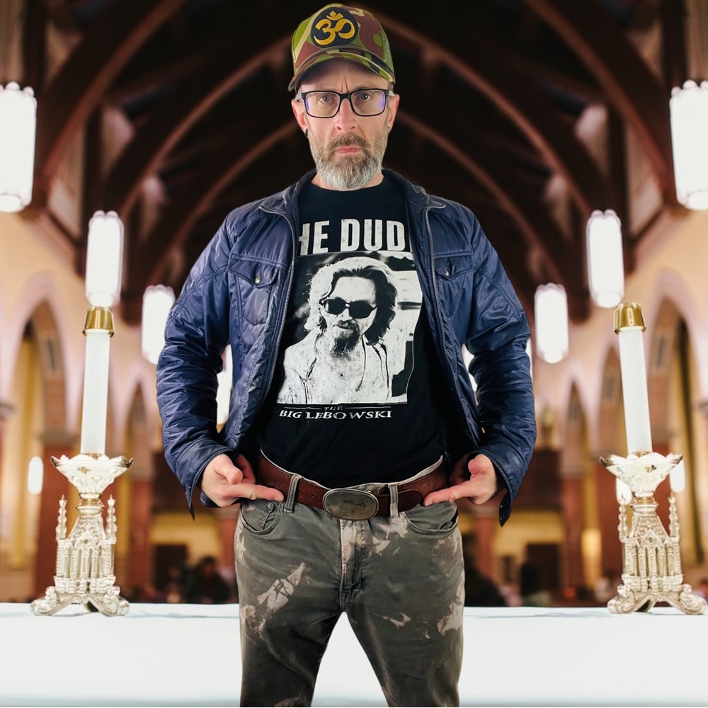 The Big Lebowski “The Dude” T-Shirt Size M - Picture 7 of 14